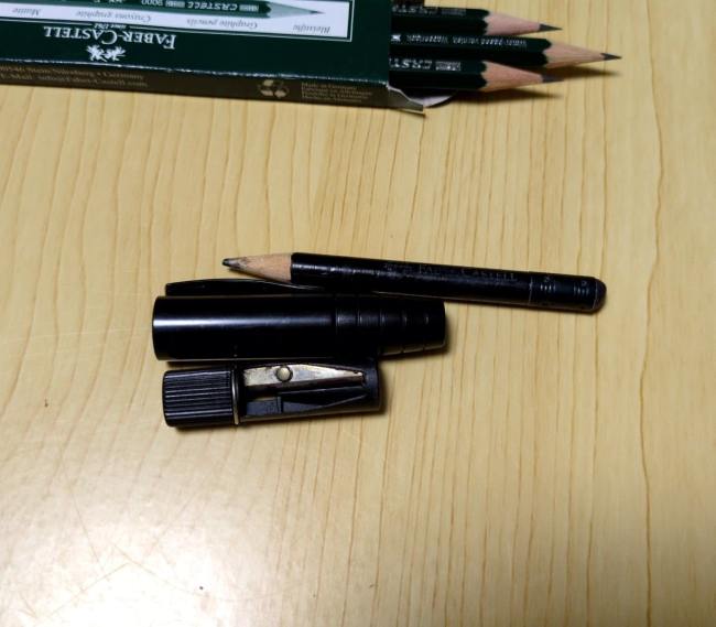 ファーバーカステル9000番鉛筆 パーフェクトペンシル用スペアペンシル3本入り　以前の