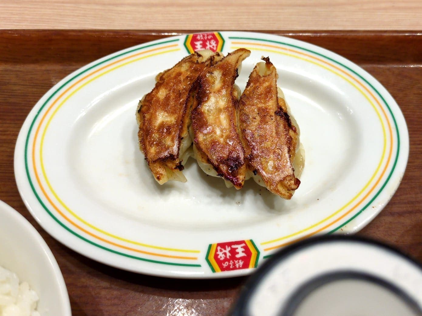 餃子の王将　ホルモン味噌炒め　餃子