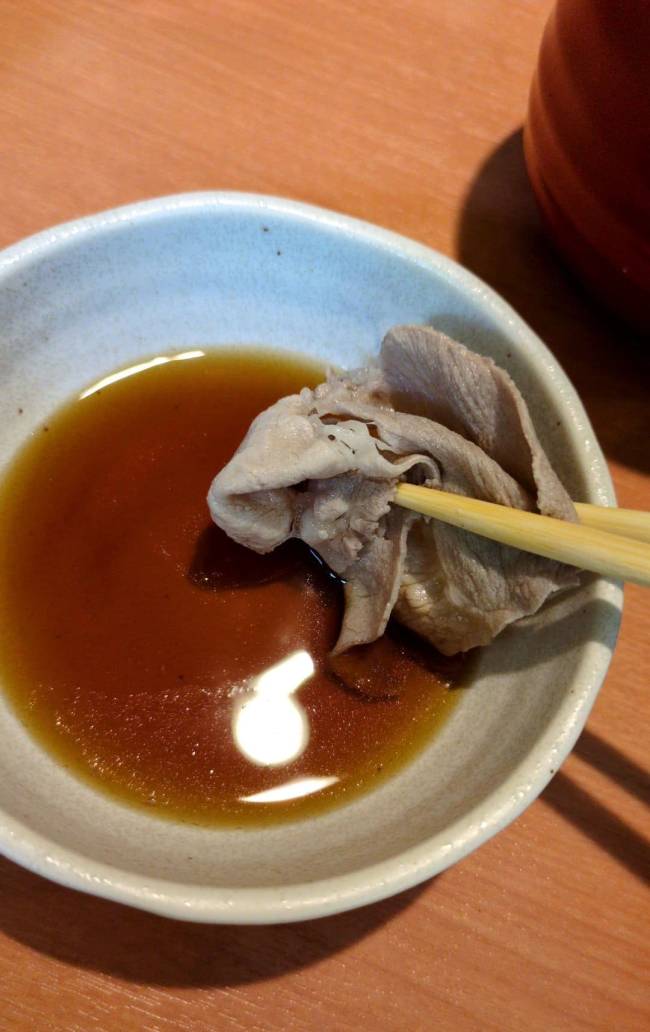 天山湯治郷　箱根山麓豚の温泉郷くぐり　食べる３