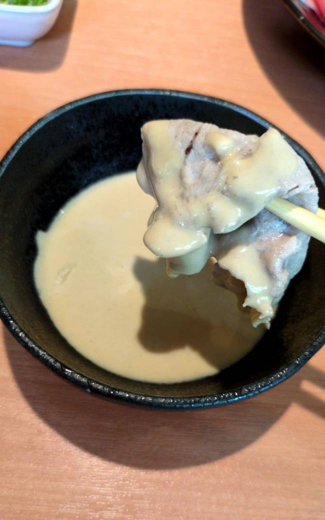 天山湯治郷　箱根山麓豚の温泉郷くぐり 食べる４