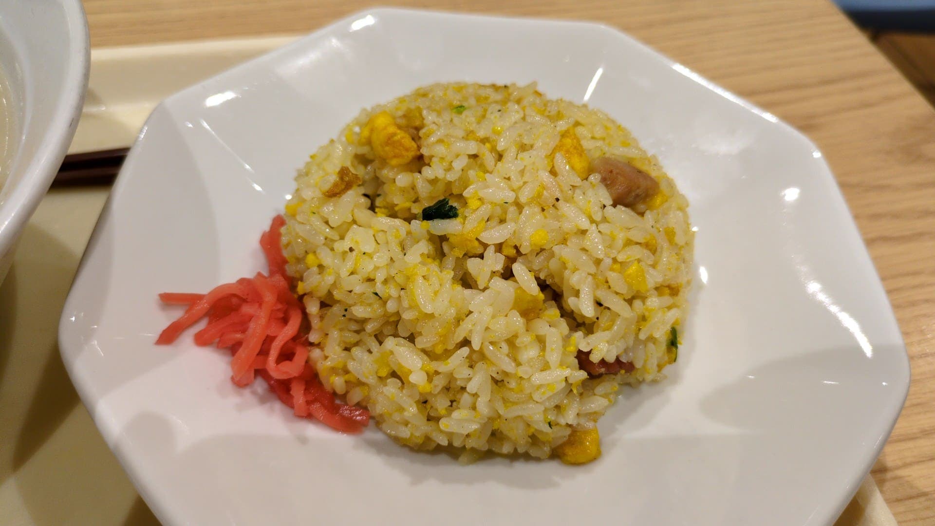 ポッポ　とんこつらーめん＋ミニ炒飯　炒飯