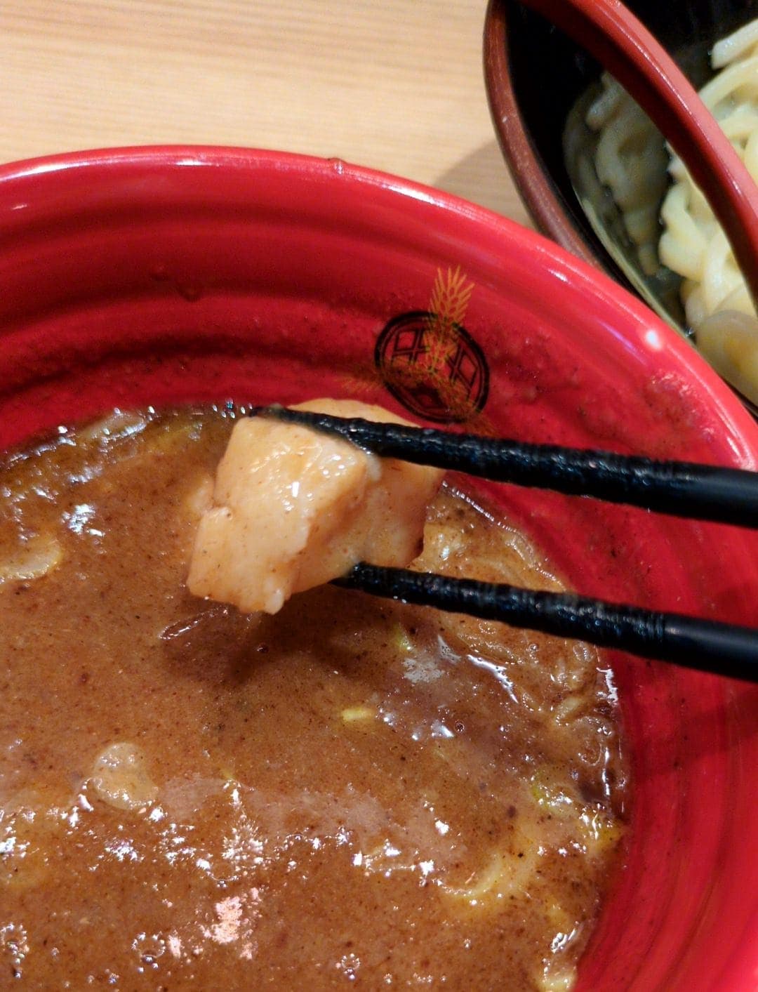 三田製麺所 特濃つけ麺 チャーシュー