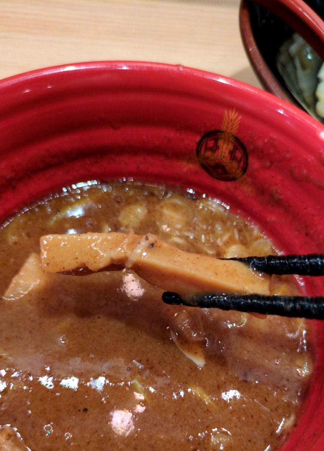 三田製麺所 特濃つけ麺 メンマ