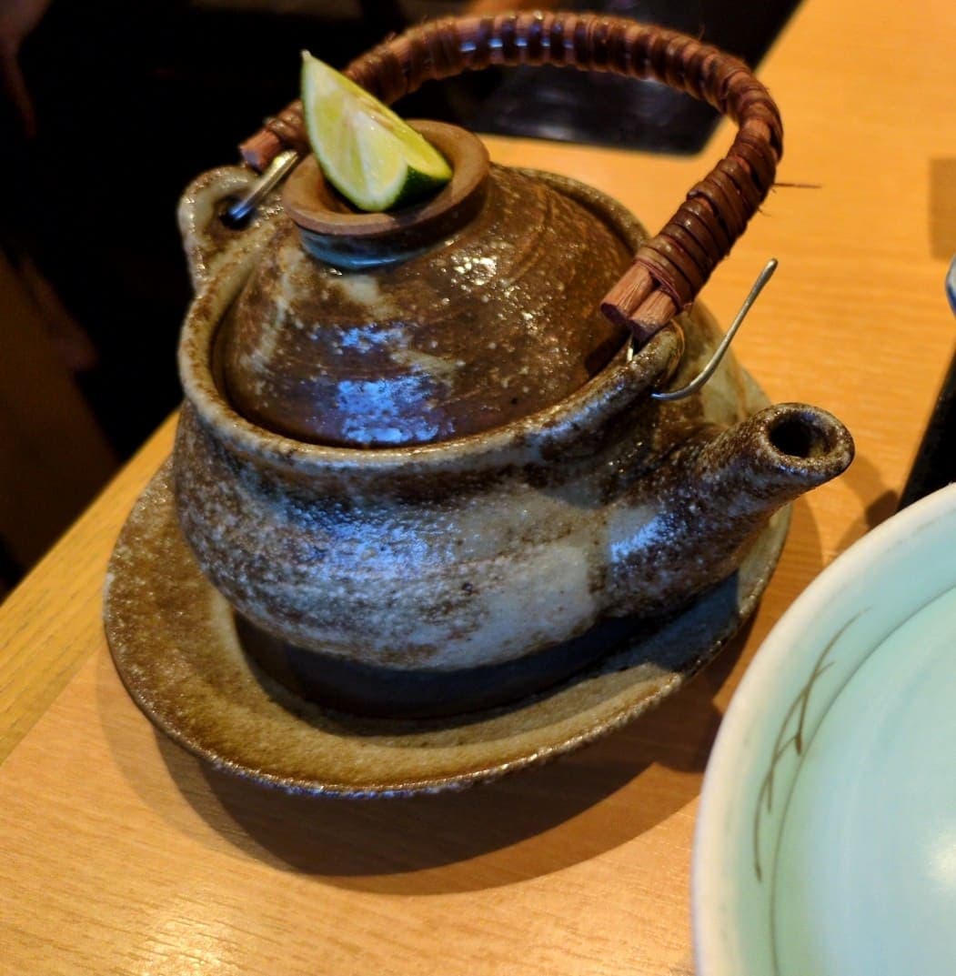 木曽路　松茸御膳　土瓶蒸し