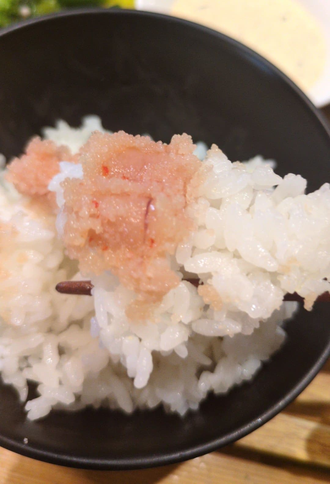 博多もつ鍋やまや　めんたいタルタルたらカツ定食　食べる