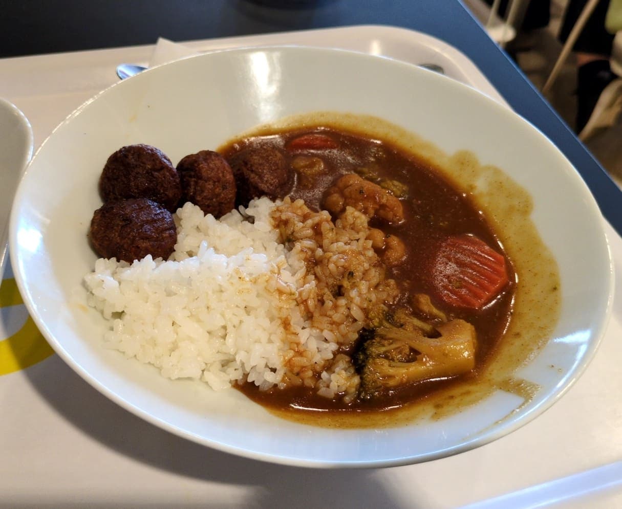 IKEA横浜レストラン プラントベースカレー