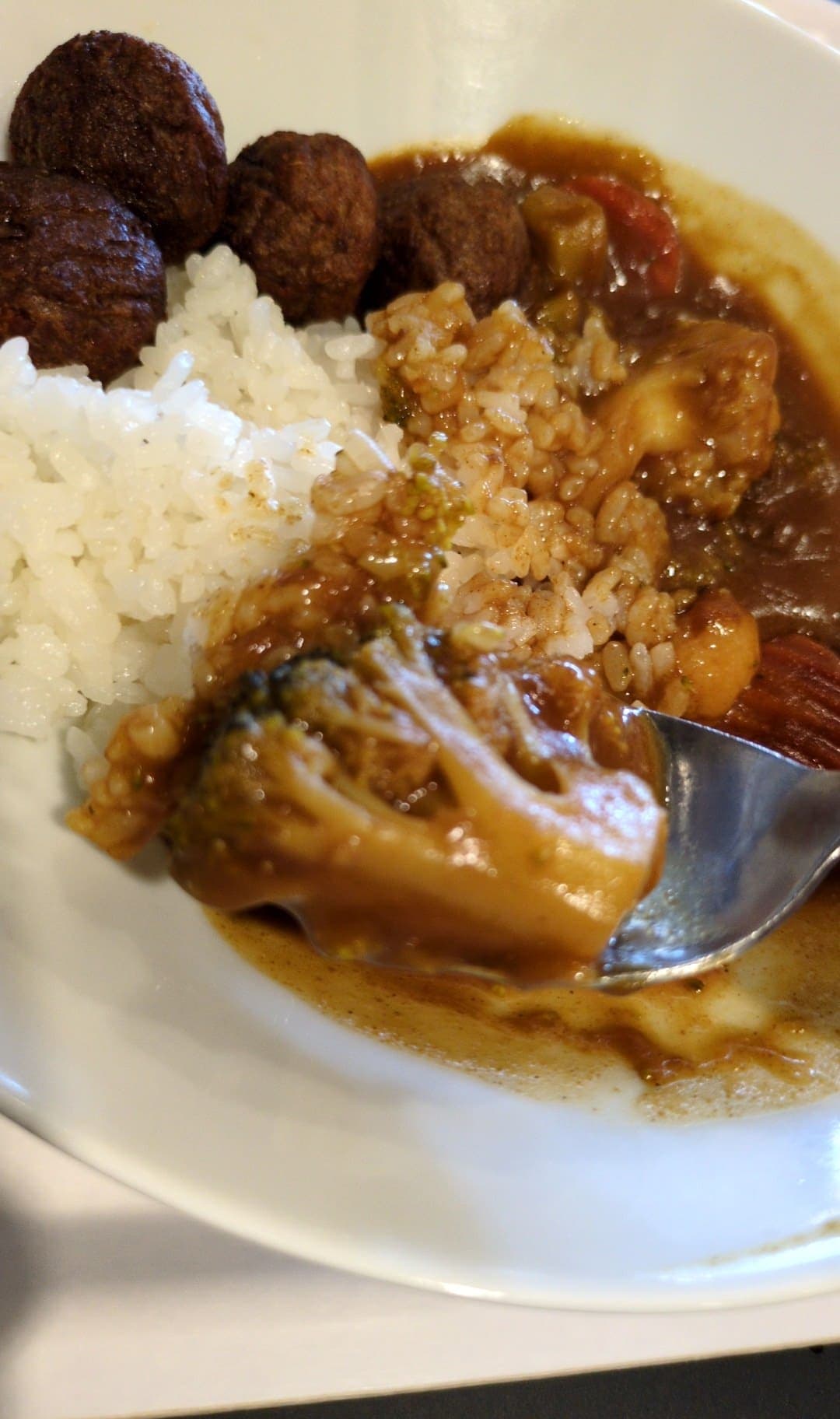 IKEA横浜レストラン カレー食べる2