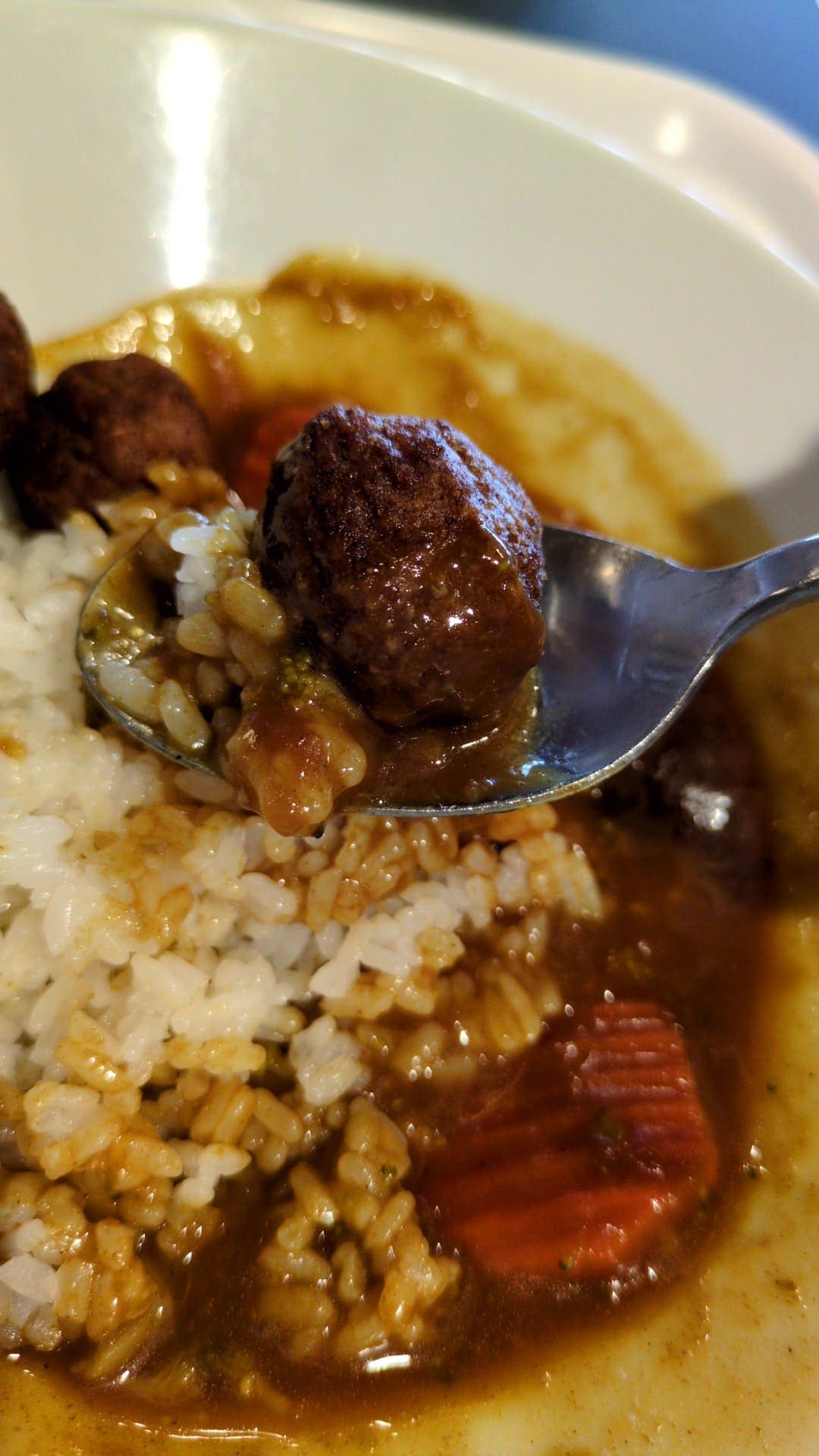 IKEA横浜レストラン カレー食べる3