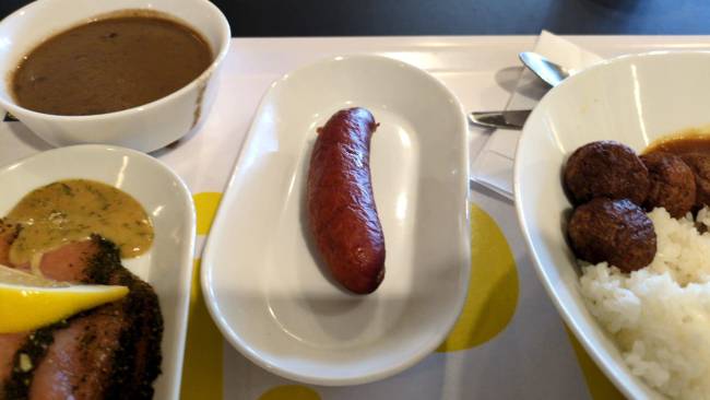 IKEA横浜レストラン　ソーセージ